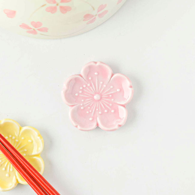 Matcha Scoop Rest Sakura Pink | Mino Ware Made in Japan