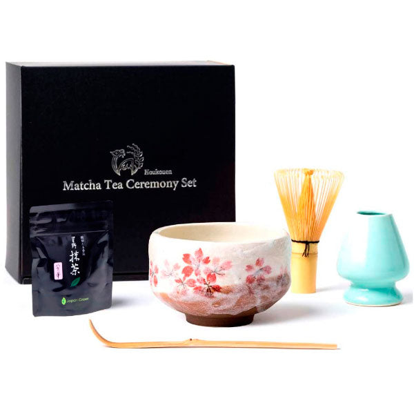 Matcha Tea Ceremony Elementary set 5tools Heian-Sakura mini matcha bowl