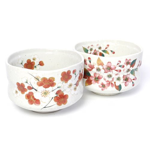 Japanese Sakura Small Tea Bowl – Mino Ware Ceramic | Made in Japan - MatchaJP