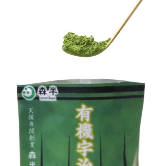 MORIHAN Matcha green tea powder UJI Organic 30gram pack - MatchaJP