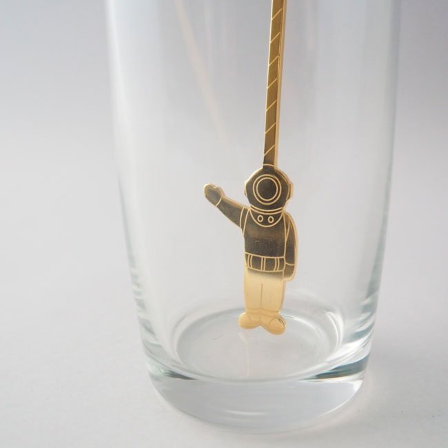 Muddler TAKAKUWA KINZOKU Diver Gold - MatchaJP