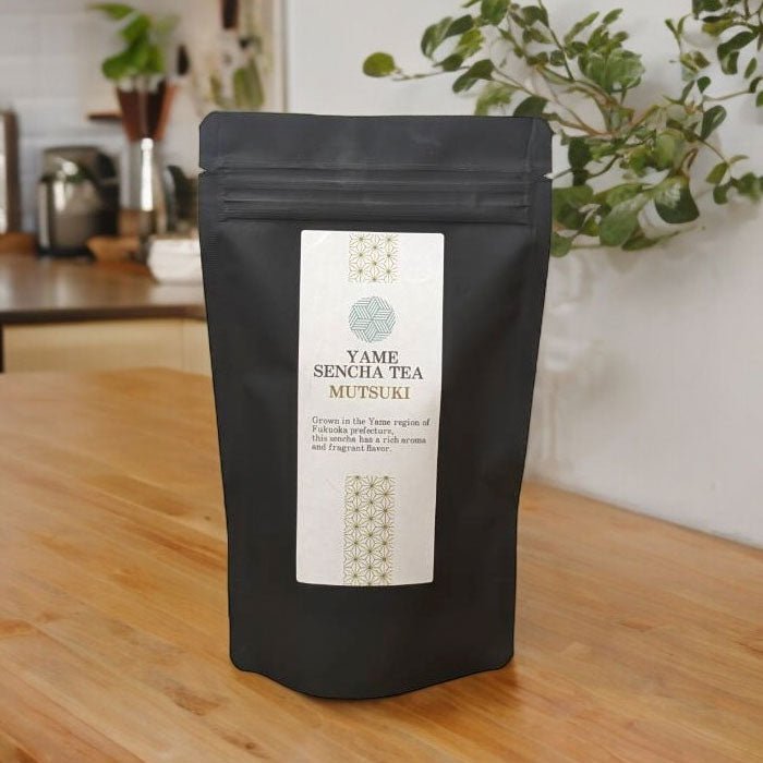 Sencha tea leaves Yame Hoshino MUTSUKI - MatchaJP