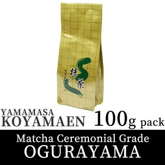 Koyamaen Matcha green tea powder Ceremonial Grade OGURAYAMA 100g pack - MatchaJP