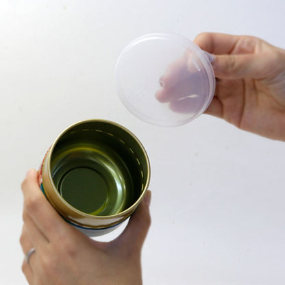 matcha storage tin Natsume-shaped Mount Fuji