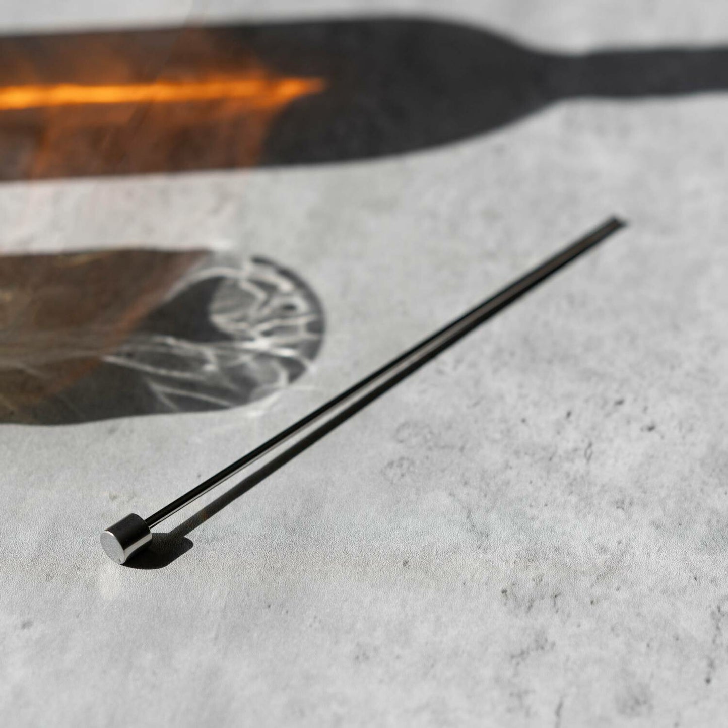 Japanese Tea Spoon – Round Long Silver | Made in Japan