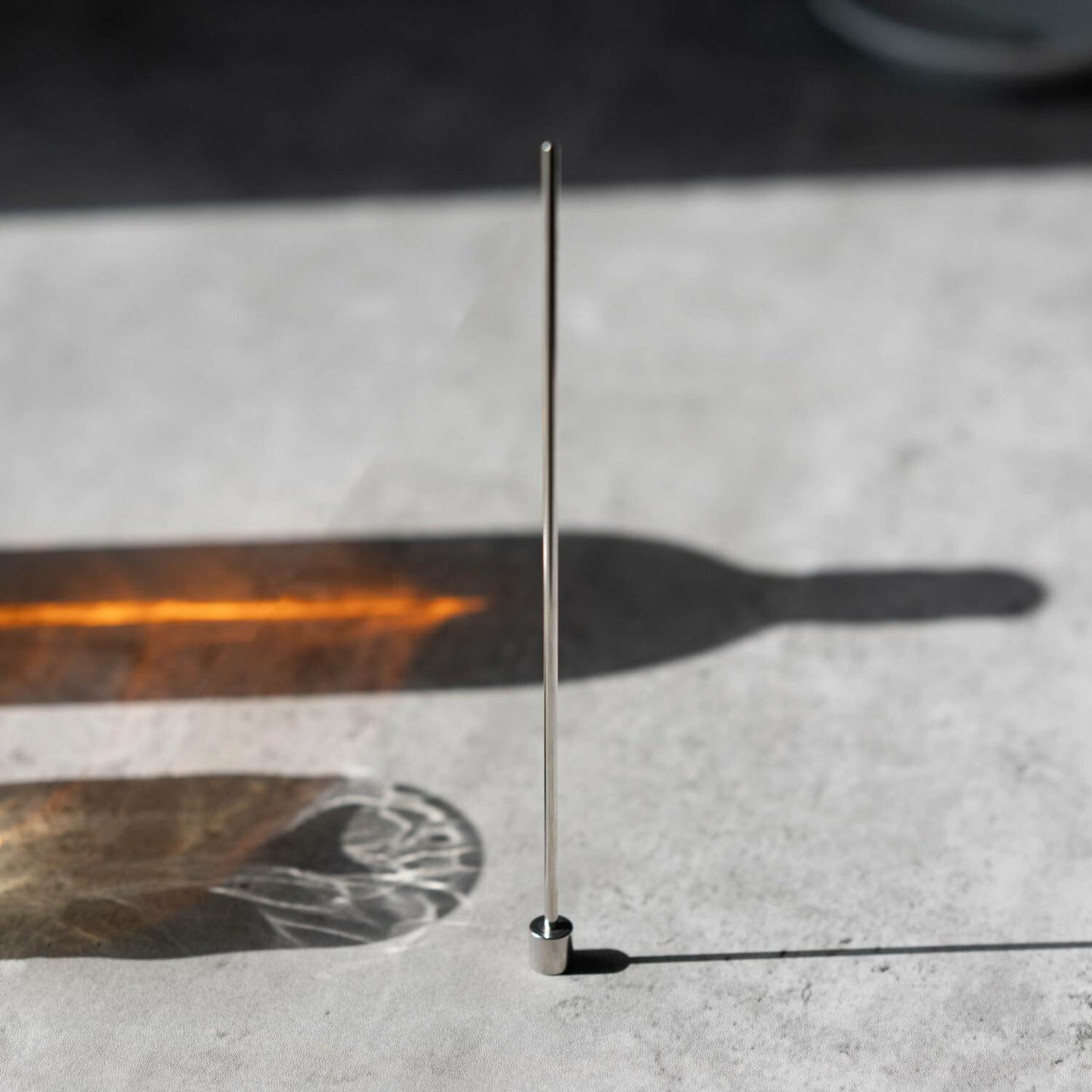 Japanese Tea Spoon – Round Long Silver | Made in Japan