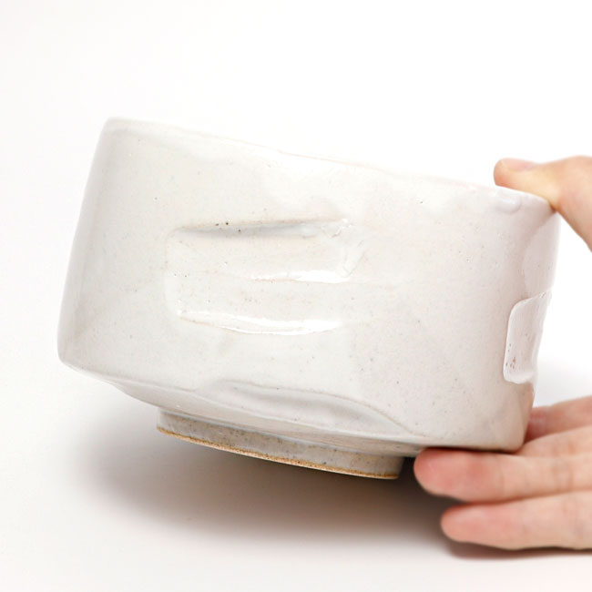 Matcha Bowl White Kohiki | Mino Ware Made in Japan