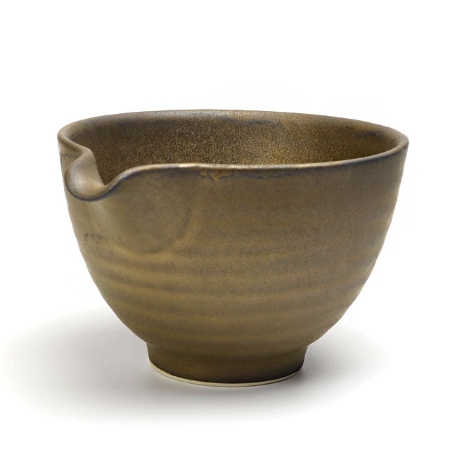 Japanese Matcha Bowl with Spout – Hasami Ware | Perfect for Matcha Latte | Made in Japan