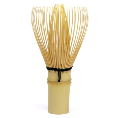White Bamboo Matcha Whisk Japanese traditional craftsman, Iki Ikeda handmade Chasen made in japan