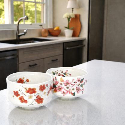 Japanese Ume Small Tea Bowl – Mino Ware Ceramic | Made in Japan
