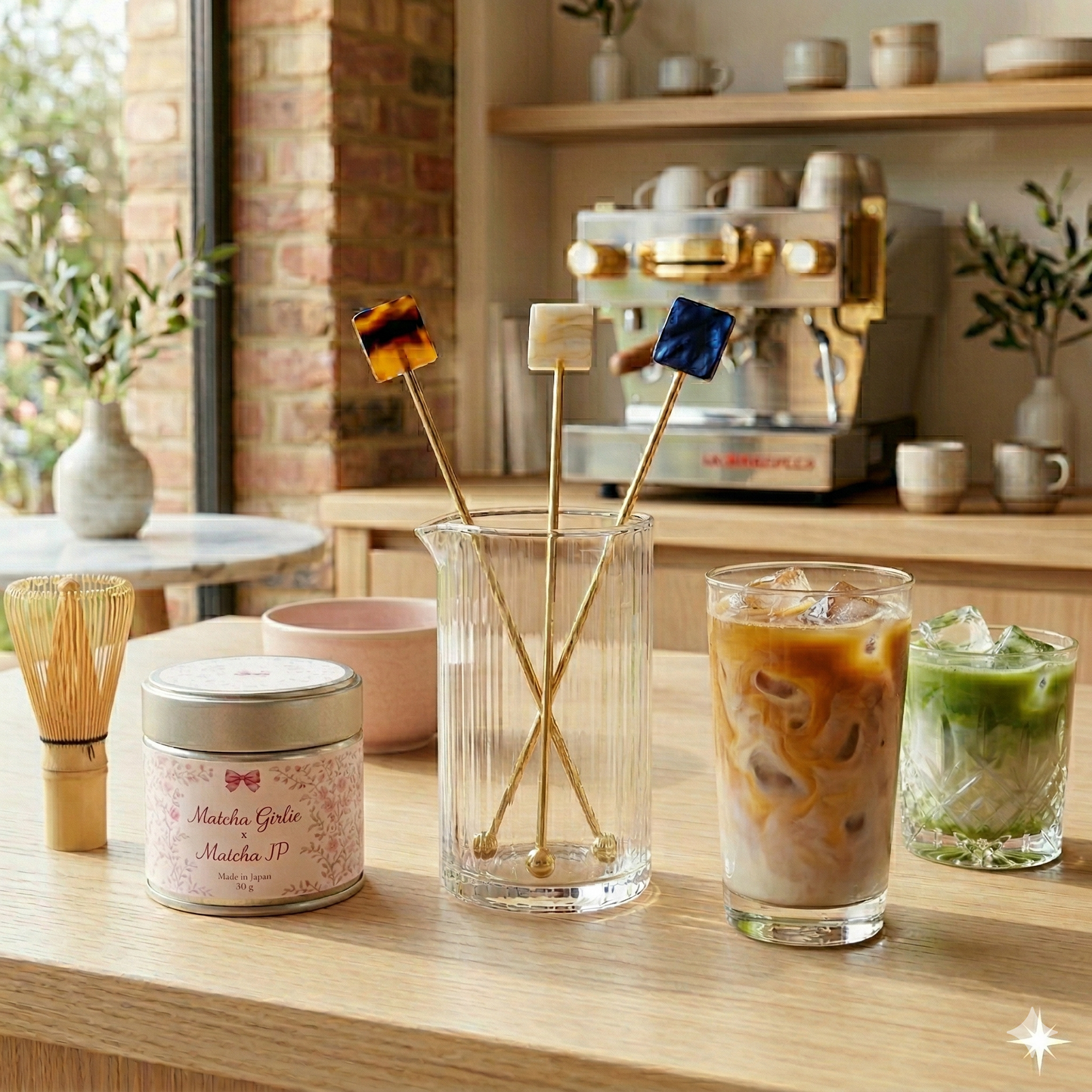 Japanese Tea Spoon – Square Design White | TAKAKUWA KINZOKU Made in Japan