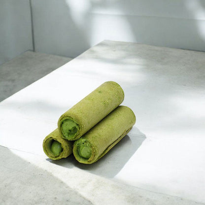 Baked sweets with gyokuro cream - MatchaJP