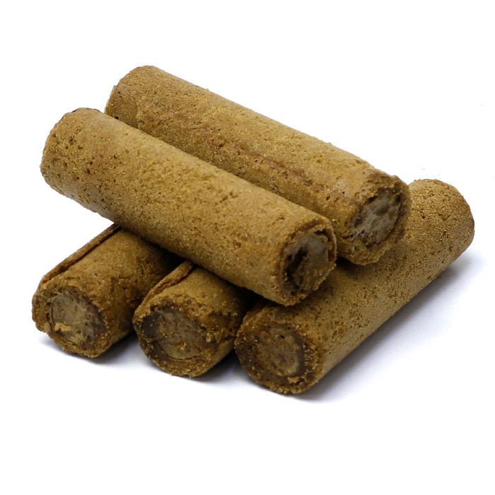 Baked sweets with houjicha cream KOYAMAEN - MatchaJP