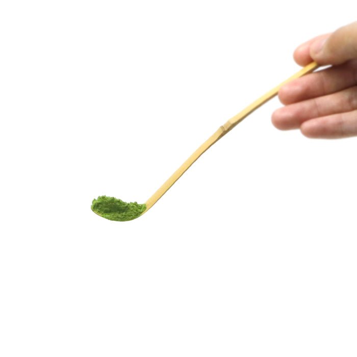 Bamboo Tea Scoop normal Made in Japan Nara Takayama - MatchaJP