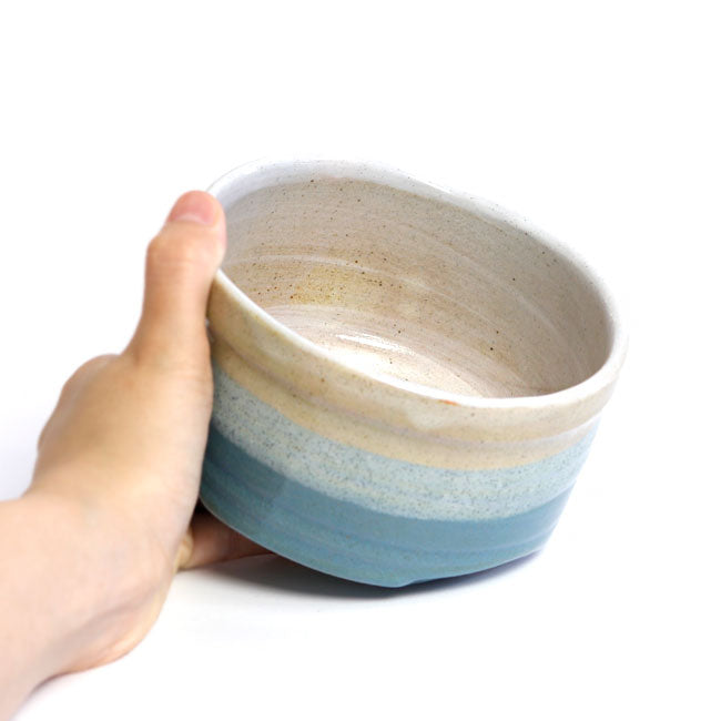 Japanese Matcha Bowl – Black Iridescent Chawan | Mino Ware Made in Japan