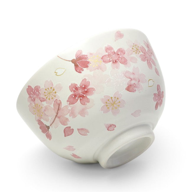 Matcha Bowl Sakura Pink | Japanese Mino Ware Ceramic