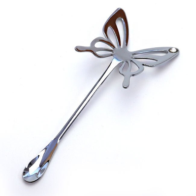 Butterfly Muddler Spoon TAKAKUWA KINZOKU Silver Clear - MatchaJP