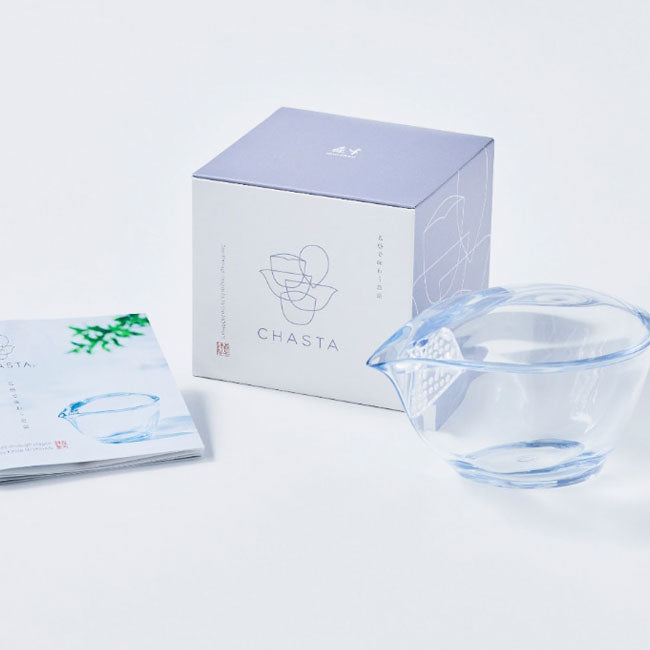 CHASTA – Tritan Japanese Kyusu Teapot (Unbreakable & Crystal-Clear) Modern, durable, and beautifully made in Japan.