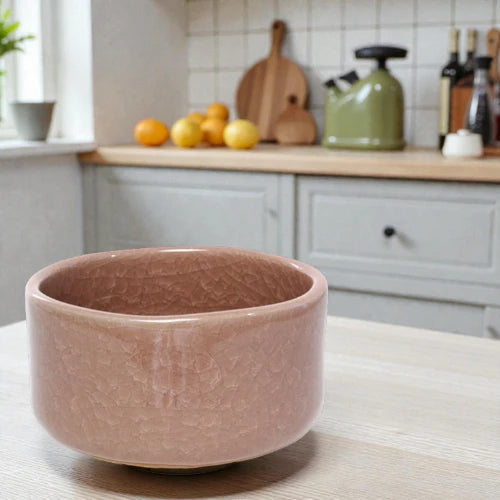 Pink Craze Matcha Bowl (Chawan) – Japanese Mino Ware Ceramic | Made in Japan