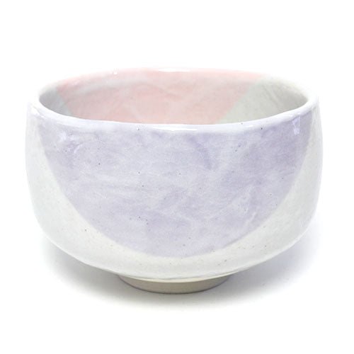 Sakura & Wisteria Matcha Bowl (Chawan) – Japanese Mino Ware Ceramic | Made in Japan - MatchaJP