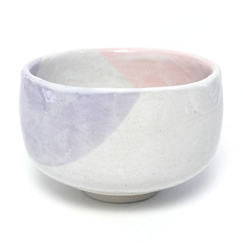 Sakura & Wisteria Matcha Bowl (Chawan) – Japanese Mino Ware Ceramic | Made in Japan - MatchaJP