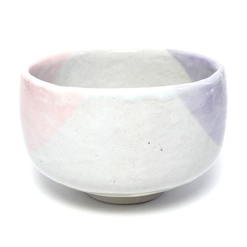 Sakura & Wisteria Matcha Bowl (Chawan) – Japanese Mino Ware Ceramic | Made in Japan - MatchaJP