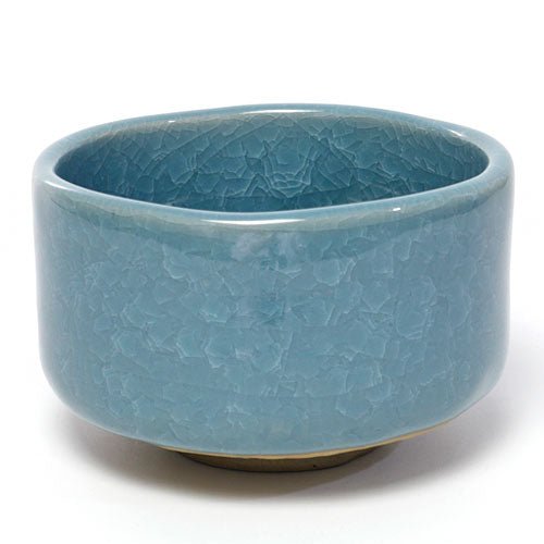 Blue Craze Matcha Bowl (Chawan) – Japanese Mino Ware Ceramic | Made in Japan - MatchaJP