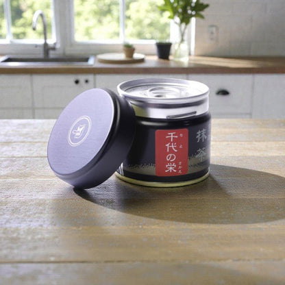 HEKISUIEN Matcha green tea powder Ceremonial Grade CHIYO - NO - SAKAE 30g Can (1.06 oz) - MatchaJP