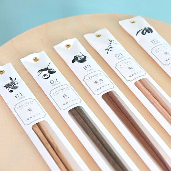 Japanese Chopsticks – Peach Wood 05 | tetoca Natural Wood Made in Japan