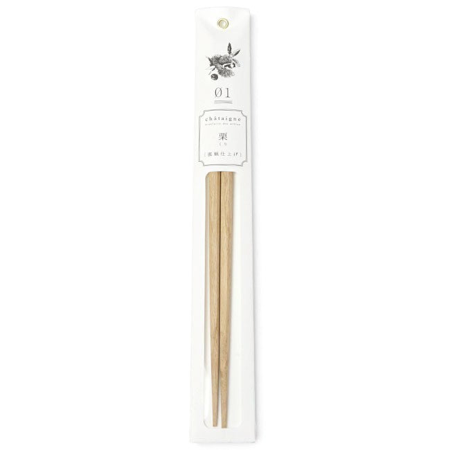 Japanese Chopsticks – Chestnut Wood 01 | tetoca Natural Wood Made in Japan