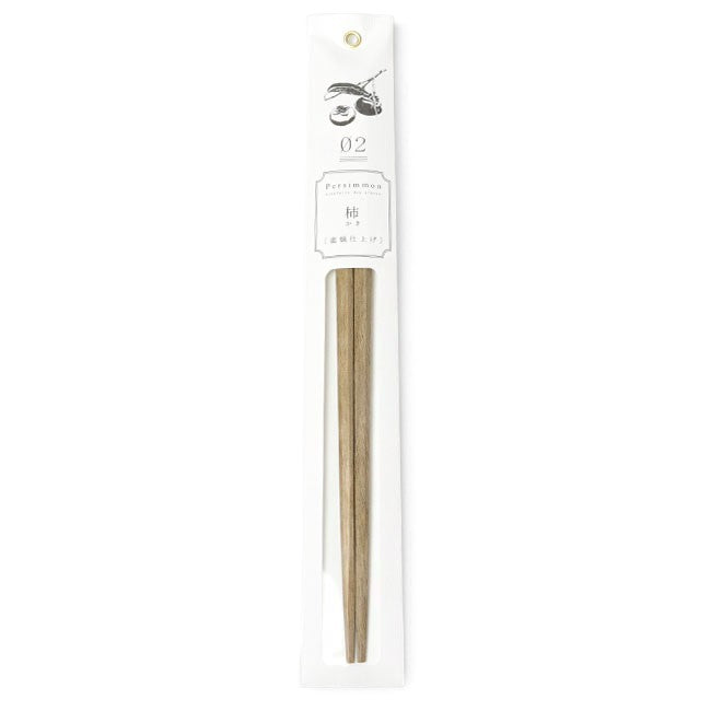 Japanese Chopsticks – Persimmon Wood 02 | tetoca Natural Wood Made in Japan