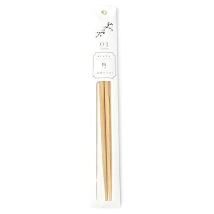 Japanese Chopsticks – Plum Wood 04 | tetoca Natural Wood Made in Japan