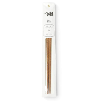 Japanese Chopsticks – Peach Wood 05 | tetoca Natural Wood Made in Japan