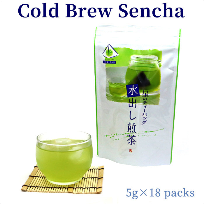 Sencha Green tea bag for cold brew 18 bags