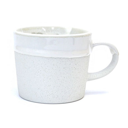 DROP MUG — Small & Handy Japanese Mino Ware Porcelain Mug White (200 ml / 6.8 oz) - MatchaJP