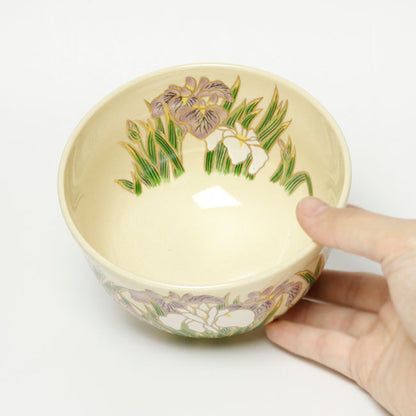 Japanese Matcha Tea Bowl – Iris Kyō Ware | Handmade in Japan