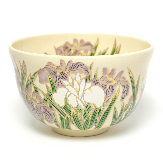 Japanese Matcha Tea Bowl – Iris Kyō Ware | Handmade in Japan