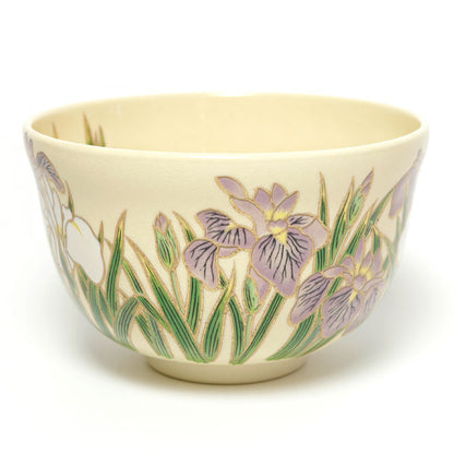 Japanese Matcha Tea Bowl – Iris Kyō Ware | Handmade in Japan