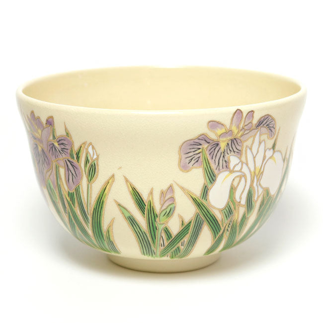 Japanese Matcha Tea Bowl – Iris Kyō Ware | Handmade in Japan