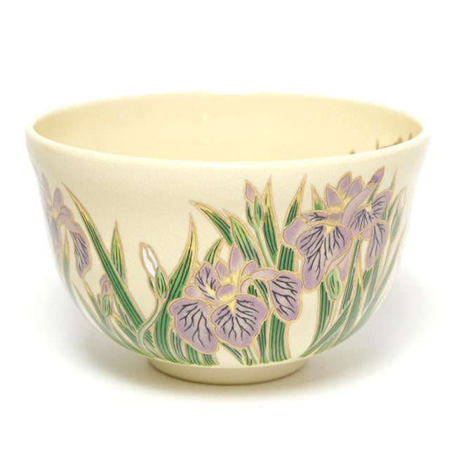 Japanese Matcha Tea Bowl – Iris Kyō Ware | Handmade in Japan