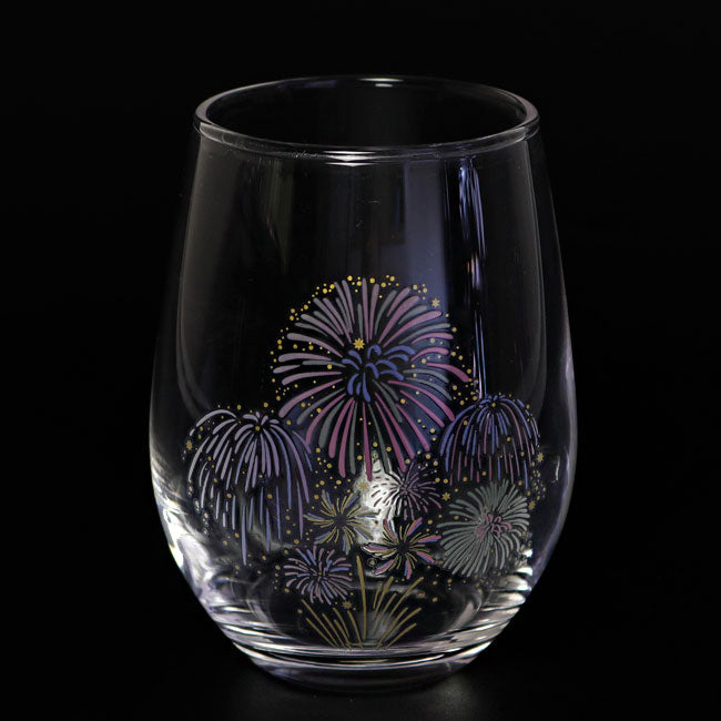 Japanese Fireworks Color-Changing Glass – Cold Reactive Tumbler | Made in Japan