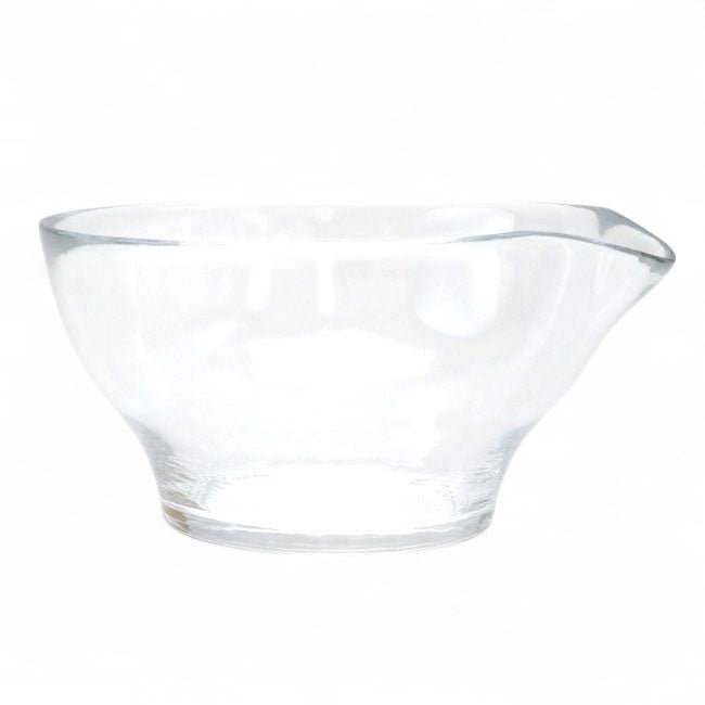 Glass Katakuti matcha bowl MATSUGAOKA CRAFT - MatchaJP
