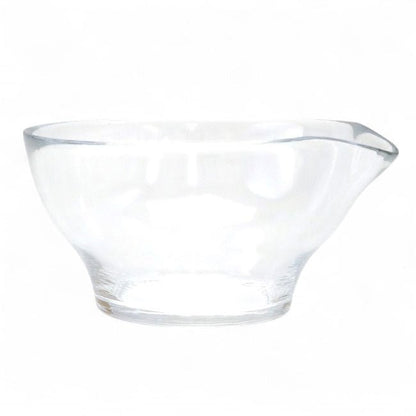 Glass Katakuti matcha bowl MATSUGAOKA CRAFT - MatchaJP