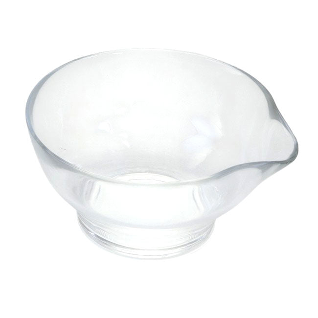 Glass Katakuti matcha bowl MATSUGAOKA CRAFT - MatchaJP