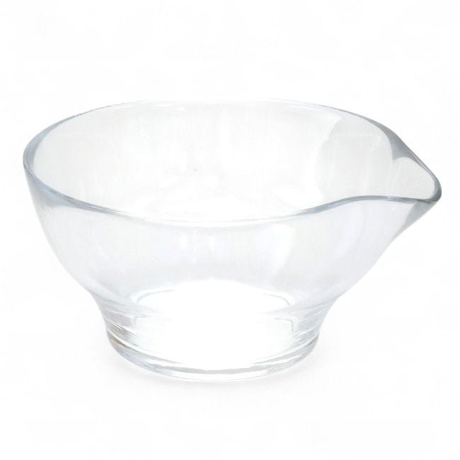 Glass Katakuti matcha bowl MATSUGAOKA CRAFT - MatchaJP