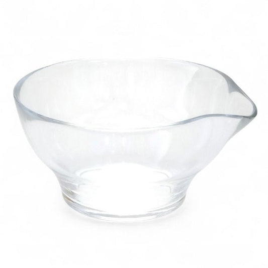 Glass Katakuti matcha bowl MATSUGAOKA CRAFT - MatchaJP