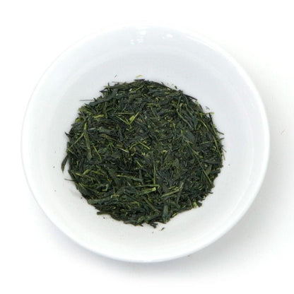 Gyokuro tea leaves Yame Hoshino UZUKI - MatchaJP