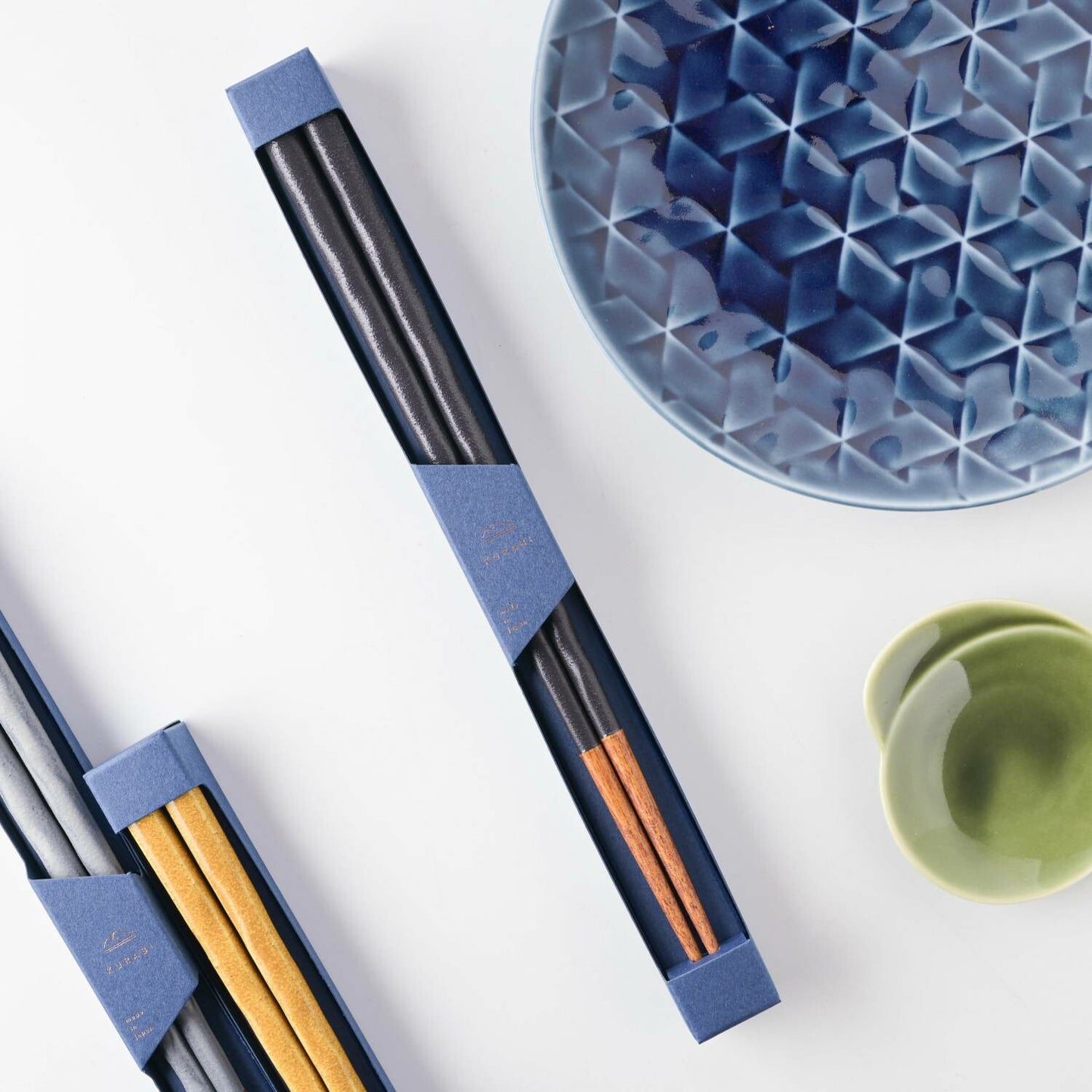 Japanese Chopsticks – Black Finish | KURABI Natural Wood Made in Japan