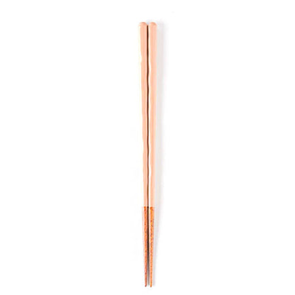 Japanese Chopsticks – Soft Pink Finish | KURABI Natural Wood Made in Japan
