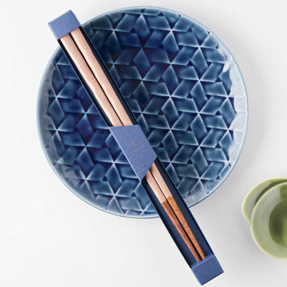 Japanese Chopsticks – Soft Pink Finish | KURABI Natural Wood Made in Japan